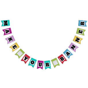 Skapa din egen svanespennbanderoll vimplar