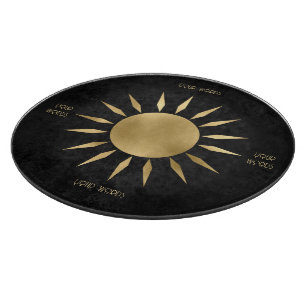 Skapa Din Egen Svart & Guld Sol Mandala