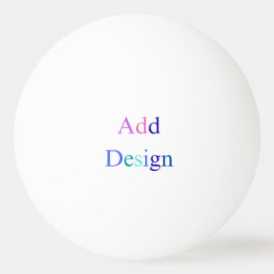 Skapa din egen svarta Anpassad design Pingisboll