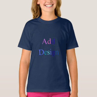 Skapa din egen svarta Anpassad design T Shirt