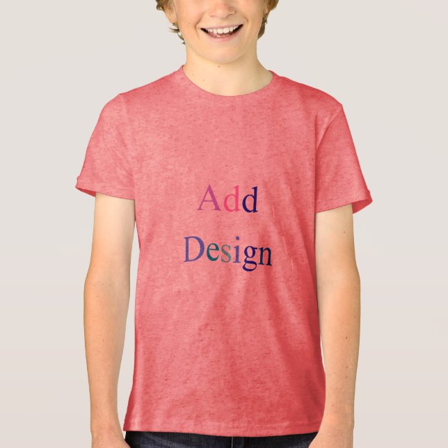 Skapa din egen svarta Anpassad design T Shirt (Framsida)