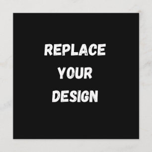 Skapa din egen svarta anpassade design meny