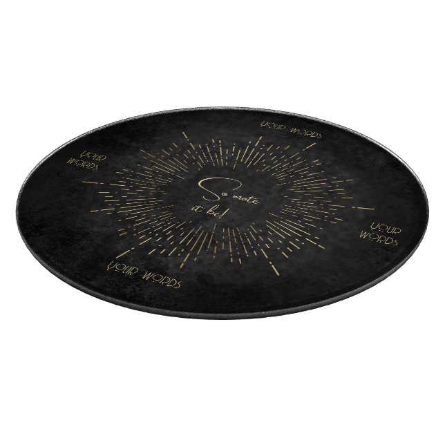 Skapa din egen svarta & guld himmelska mandala (Hörn)