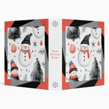 Skapa din egen svarta vita Snögubbar jul