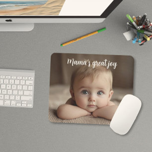 Skapa din egen svett Baby/barnfoto Mousepad Musmatta