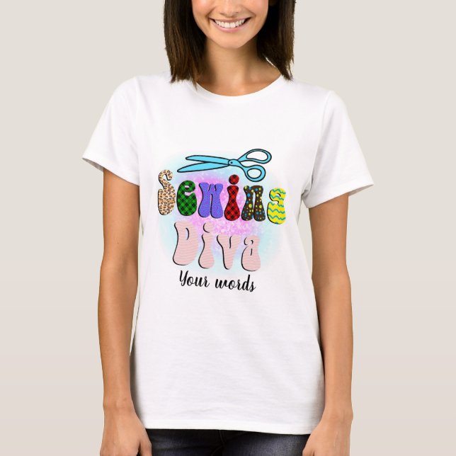 Skapa Din Egen Sydiva T Shirt (Framsida)