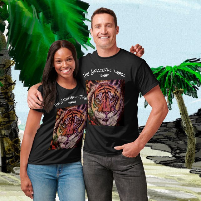 Skapa din egen Tai Chi Gracval Tiger-övning T Shirt (Skapare uppladdad)