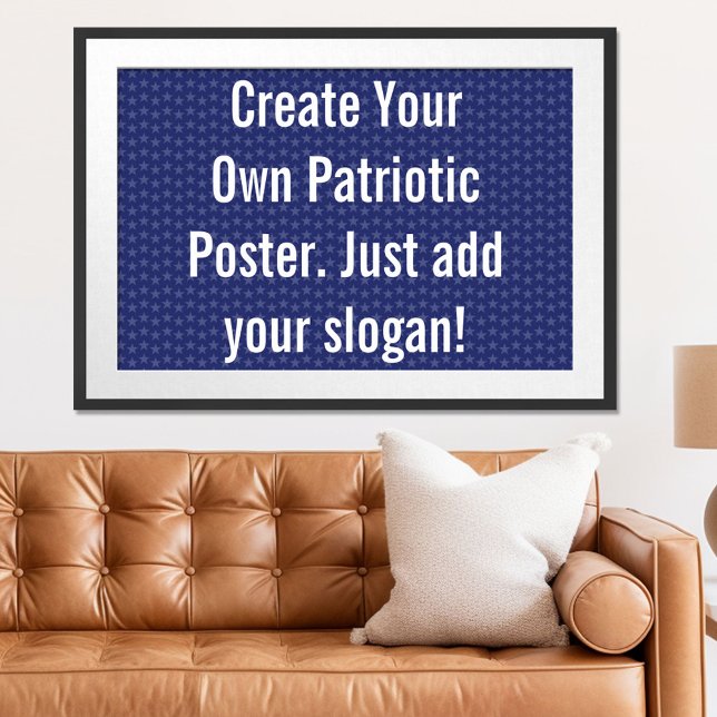 Skapa din egen Tea Party Poster! Poster (Patriotic Poster)