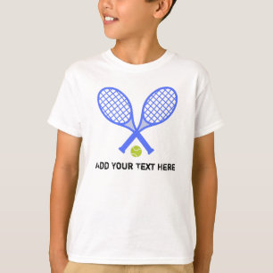 Skapa din egen tennis Player T Shirt