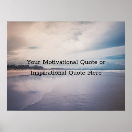 Skapa din egen textinspirerande motivation poster
