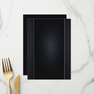 Skapa din egen tomma minimalistiska svarta gråa hä meny