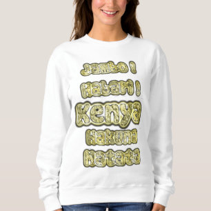 Skapa din egen traditionella Stil Matata Hälsning T Shirt