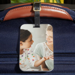Skapa din egen två-fotots anpassade bild DIY Bagagebricka