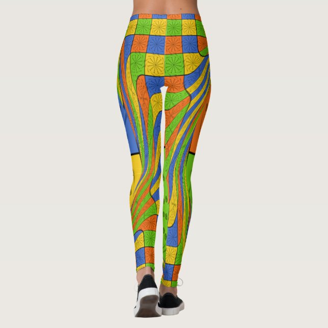Skapa din egen underbara egyptiska design för fler leggings (Baksida)