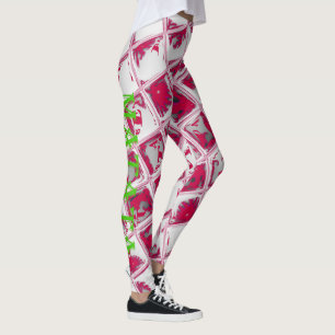 Skapa din egen unika röda Hakuna Matata-ruta Leggings