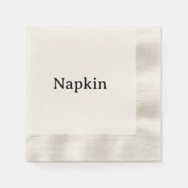 Skapa din egen utmynta cocktail Ecru Pappersservett