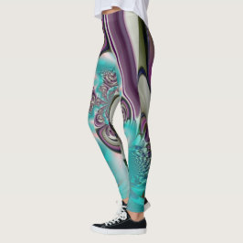 Skapa din egen vackra Bröllop Clothing Teal Leggings