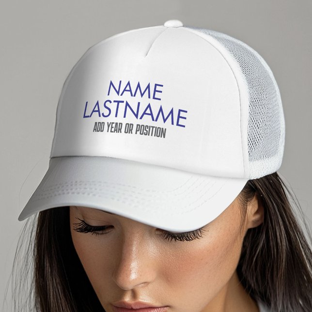 Skapa din egen valdesign keps (Custom Campaign Hat)