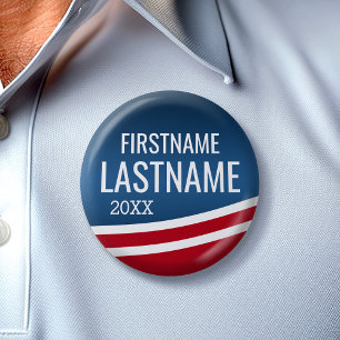 Skapa din egen valdesign - Modern Kampanj Knapp