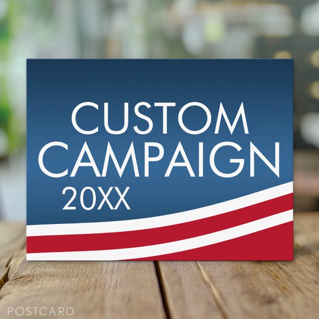 Skapa din egen valdesign vykort (Custom Campaign Postcard)
