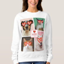 Skapa din egen valentinskollage med 4 husdjursfoto