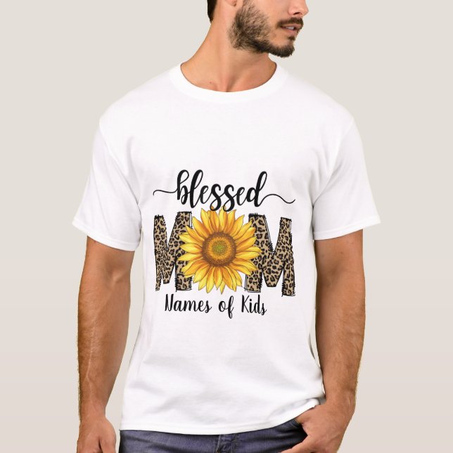 Skapa din egen välsignade Mamma T Shirt (Framsida)