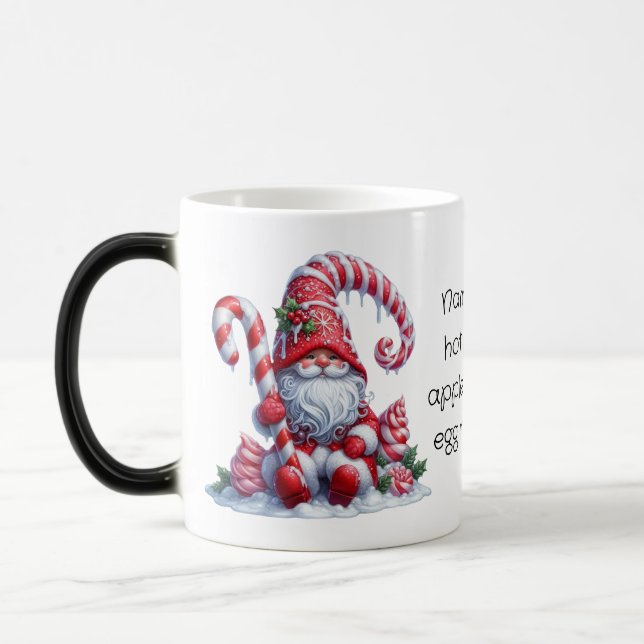 Skapa din egen vanliga peppermint-jultoma magisk mugg (Vänster)