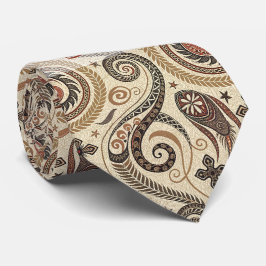 Skapa din egen varma festliga tribal skörd slips
