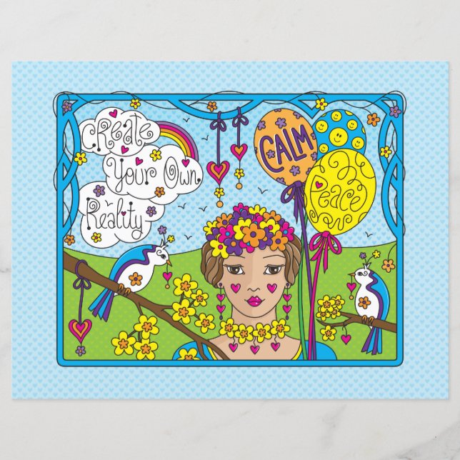 Skapa Din Egen Verklighet_Platt Pappersark 28x22cm (Framsida)