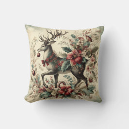 Skapa din egen Victorian-julstämpel Kudde