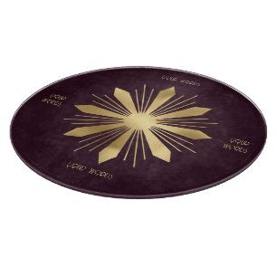 Skapa din egen vin & guldblomma mandala