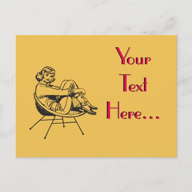 Skapa din egen Vintage Vykort (Framsida)