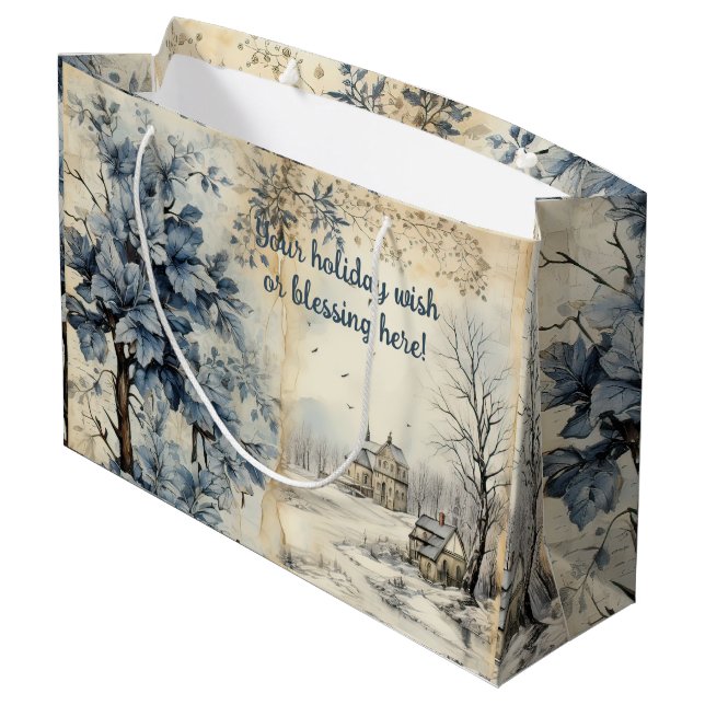 Skapa din egen Vintage Winter Village (Baksidan Vinklad)