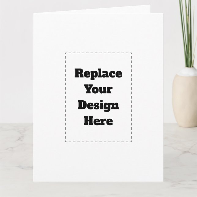 Skapa din egen vit  kort (Framsida)