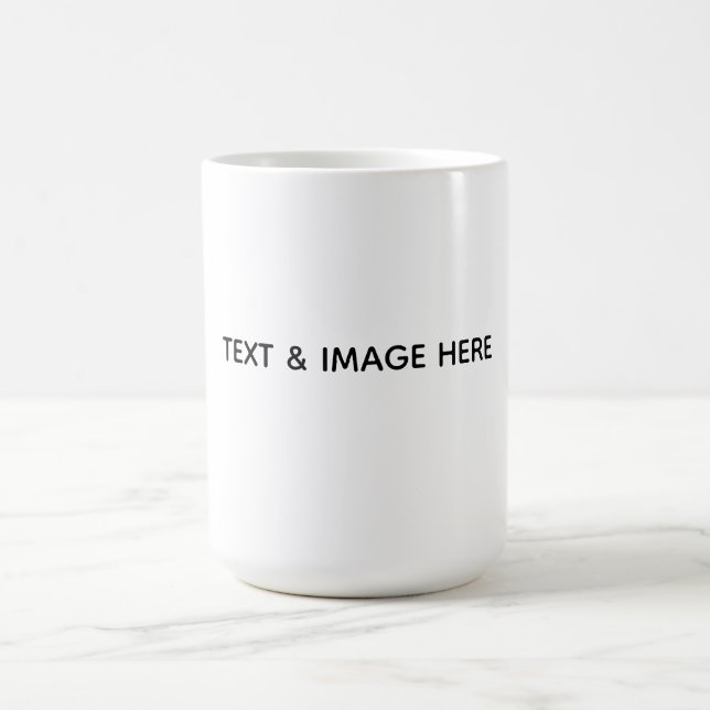 Skapa din egen vit magisk mugg (Center)