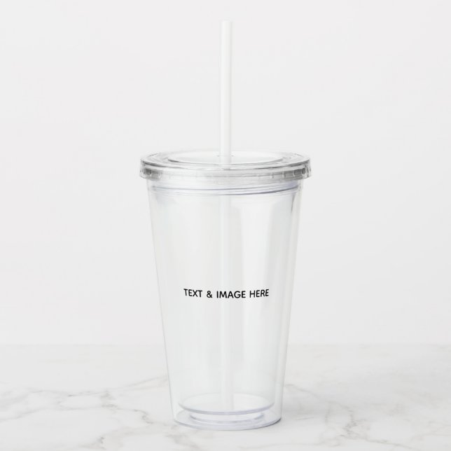 Skapa din egen vit take away mugg (Framsida)
