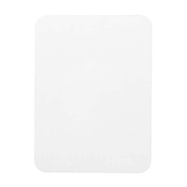 Skapa din egen vita anpassade magnet (Vertikal)