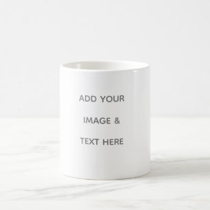 Skapa din egen vita kaffemugg