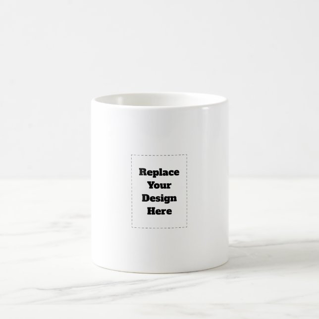 Skapa din egen vita  magisk mugg (Center)