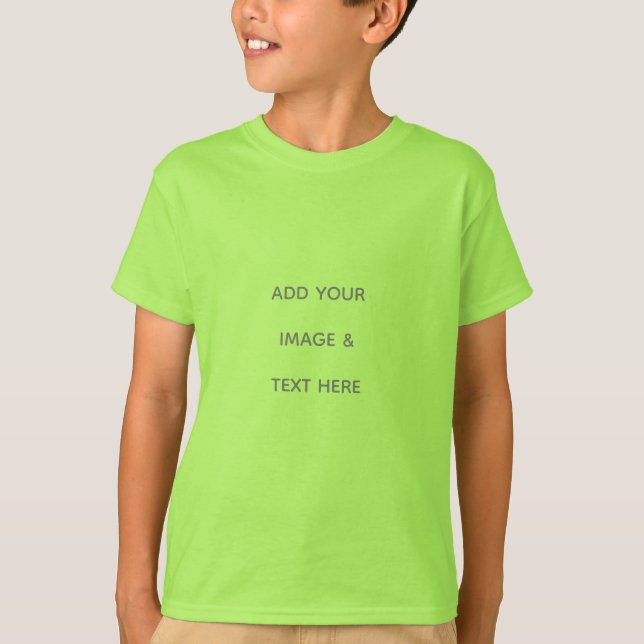 Skapa din egen vita  t shirt (Framsida)