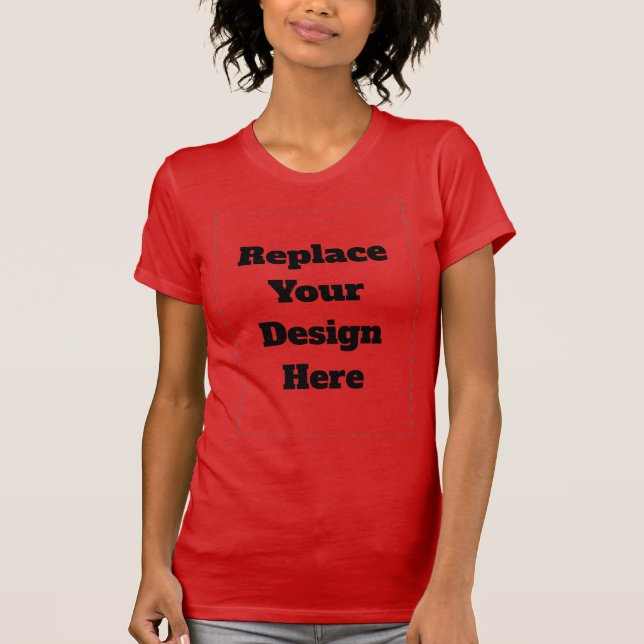 Skapa din egen vita  t shirt (Framsida)