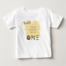Skapa din egen Wild One Baby Födelsedags T-Shirt