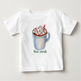 Skapa din egen Yuletide Peppermint Hett Chocolate T Shirt