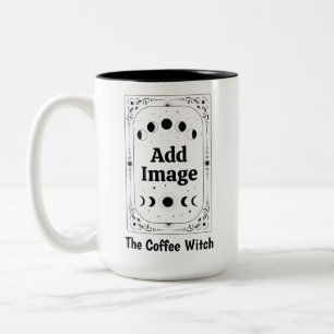 Skapa Din Egen Zodiak Tarot Kaffeälskande Häxiga Två-Tonad Mugg