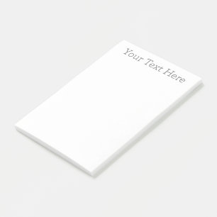 Skapa din egna 4" x6" Postar-it® noterar Post-it Block