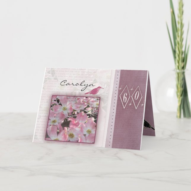 Skapa din egna 60th födelsedag kort (Framsida)