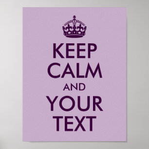 Skapa din egna auberginebehållalugn och din text poster