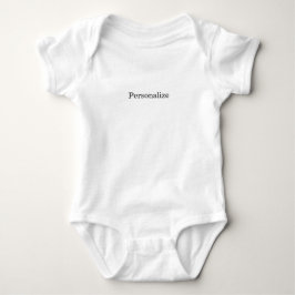 Skapa din egna beställnings- babydräkt t-shirt