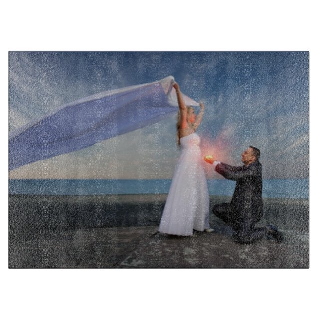 Skapa din egna beställnings- dekorativa skärbräda (Framsidan)