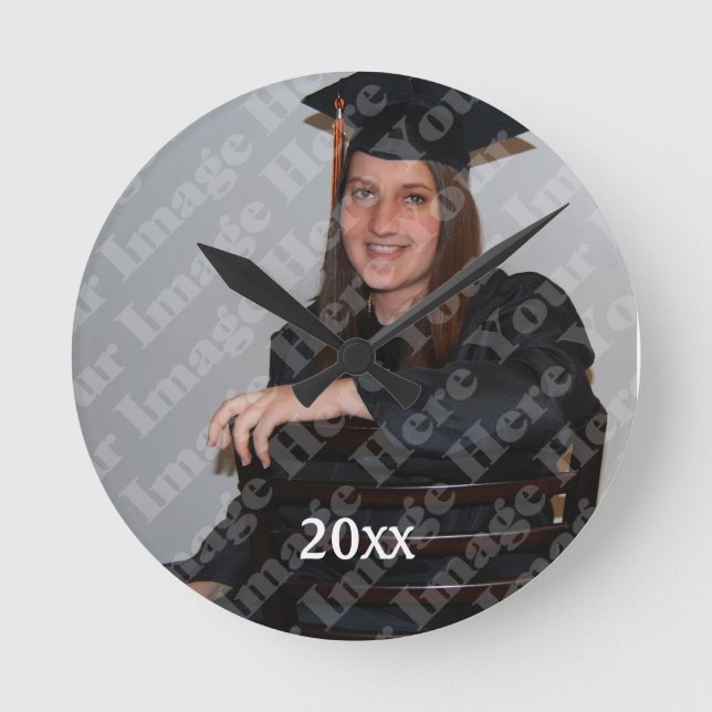 Skapa din egna beställnings- medelrundavägg tar rund klocka (Framsida)